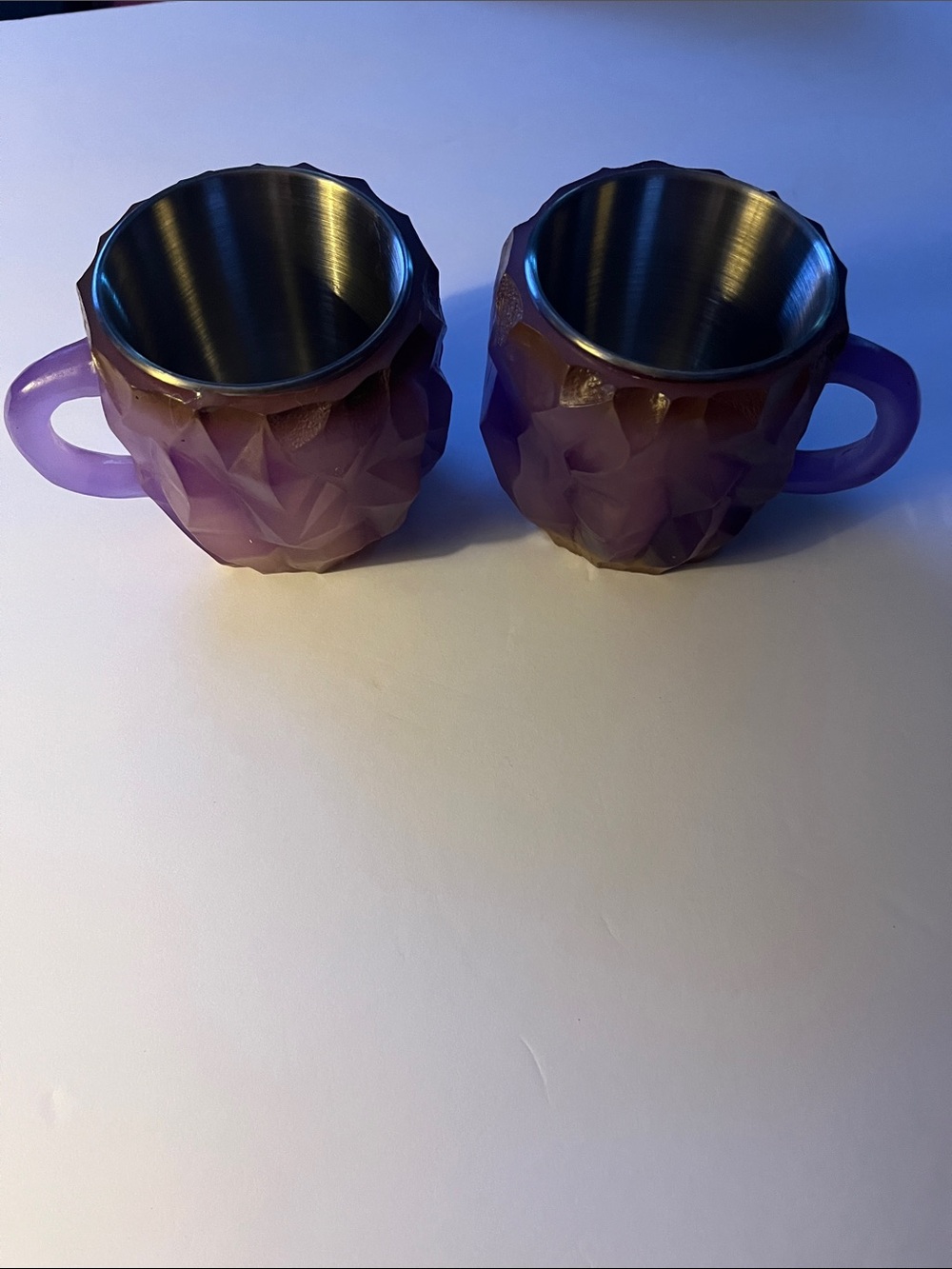 Mineral styled coffee mugs
